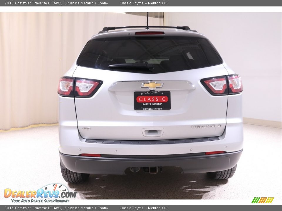 2015 Chevrolet Traverse LT AWD Silver Ice Metallic / Ebony Photo #20