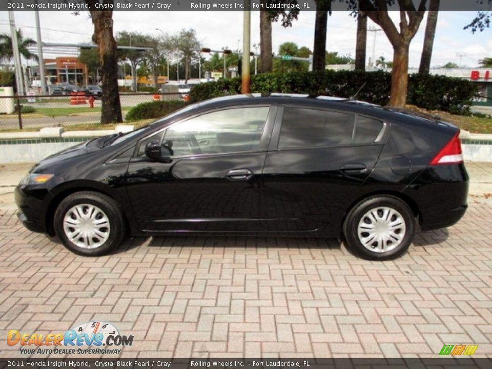 Crystal Black Pearl 2011 Honda Insight Hybrid Photo #3