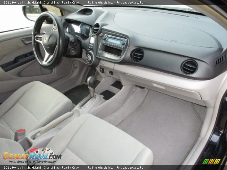 Gray Interior - 2011 Honda Insight Hybrid Photo #4