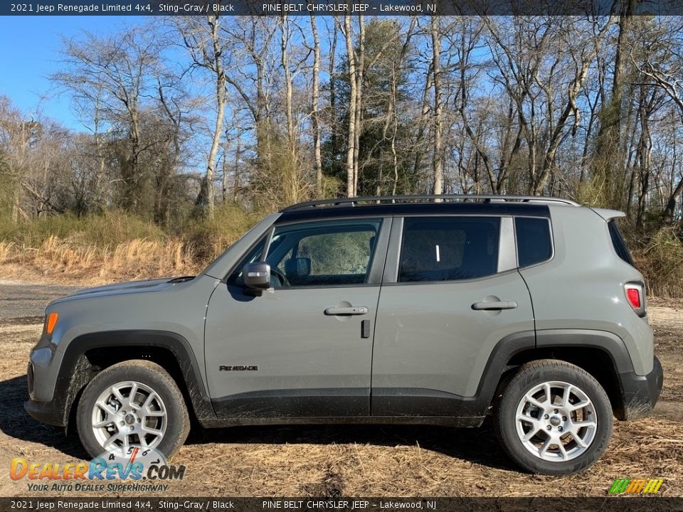 Sting-Gray 2021 Jeep Renegade Limited 4x4 Photo #3