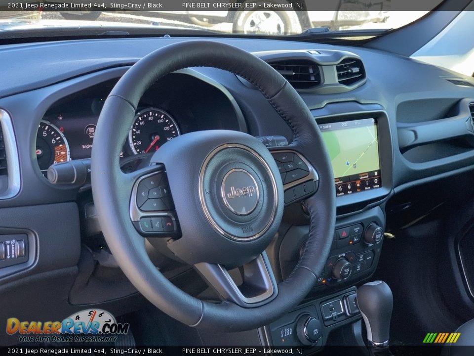 2021 Jeep Renegade Limited 4x4 Sting-Gray / Black Photo #7