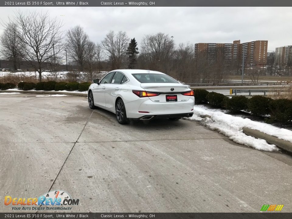 2021 Lexus ES 350 F Sport Ultra White / Black Photo #4