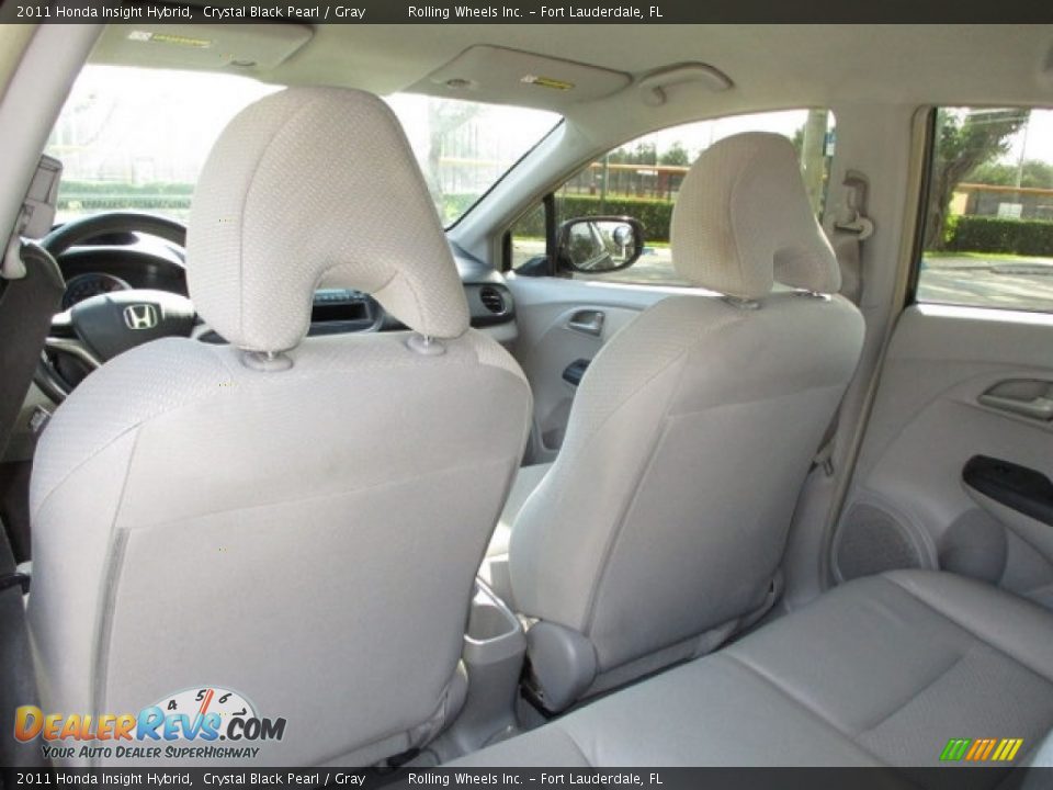 Rear Seat of 2011 Honda Insight Hybrid Photo #10