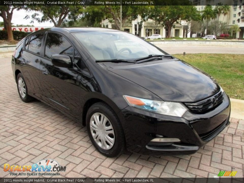 Crystal Black Pearl 2011 Honda Insight Hybrid Photo #13