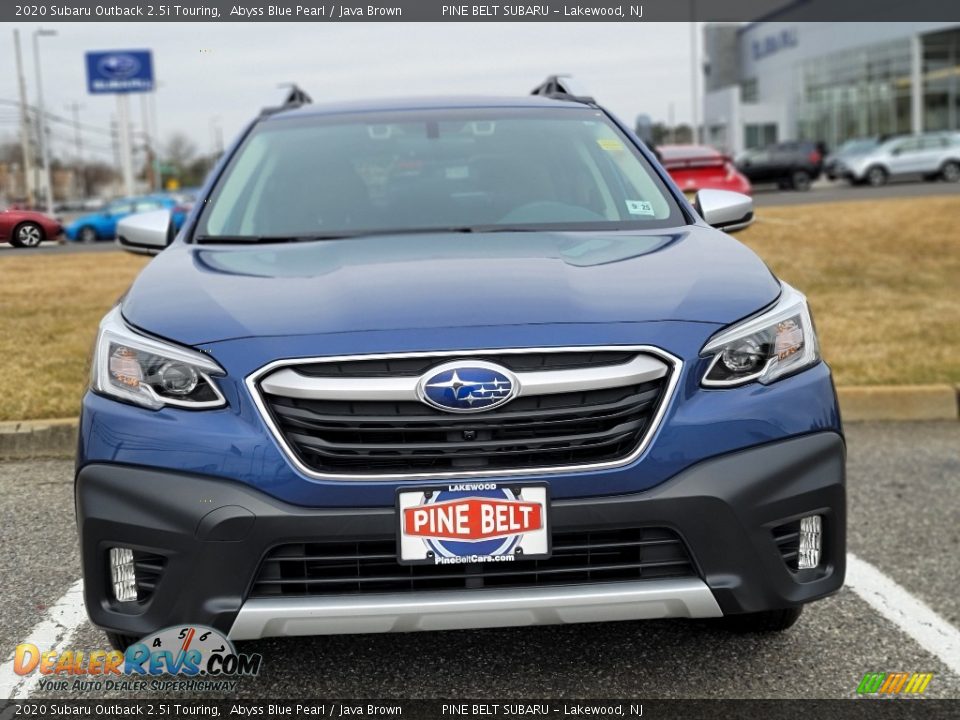2020 Subaru Outback 2.5i Touring Abyss Blue Pearl / Java Brown Photo #2