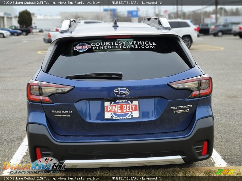 2020 Subaru Outback 2.5i Touring Abyss Blue Pearl / Java Brown Photo #3