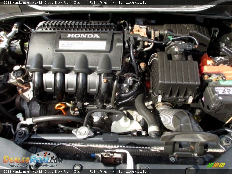 2011 Honda Insight Hybrid 1.3 Liter SOHC 8-Valve i-VTEC IMA 4 Cylinder Gasoline/Electric Hybrid Engine Photo #20