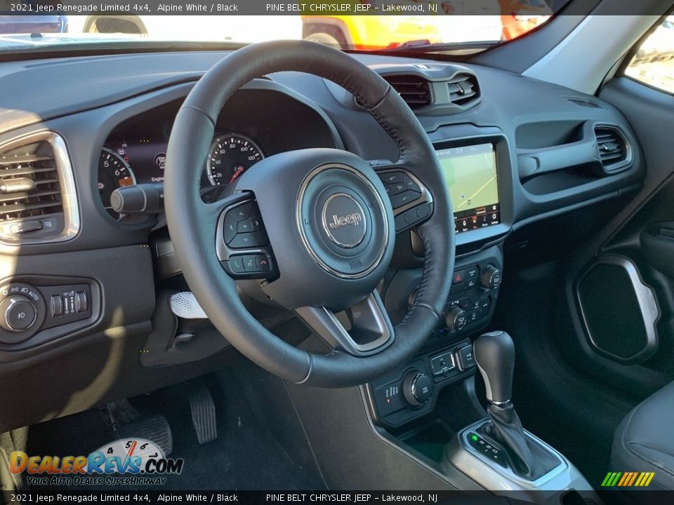 2021 Jeep Renegade Limited 4x4 Alpine White / Black Photo #12