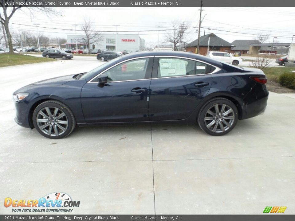 Deep Crystal Blue 2021 Mazda Mazda6 Grand Touring Photo #5