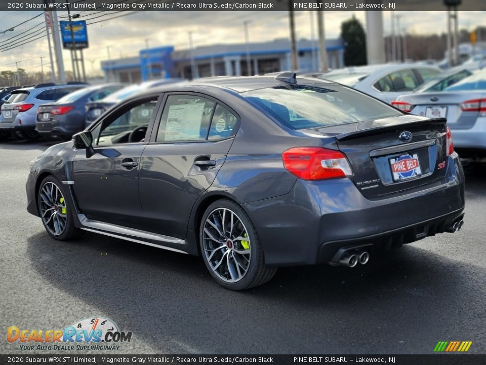 2020 Subaru WRX STI Limited Magnetite Gray Metallic / Recaro Ultra Suede/Carbon Black Photo #6