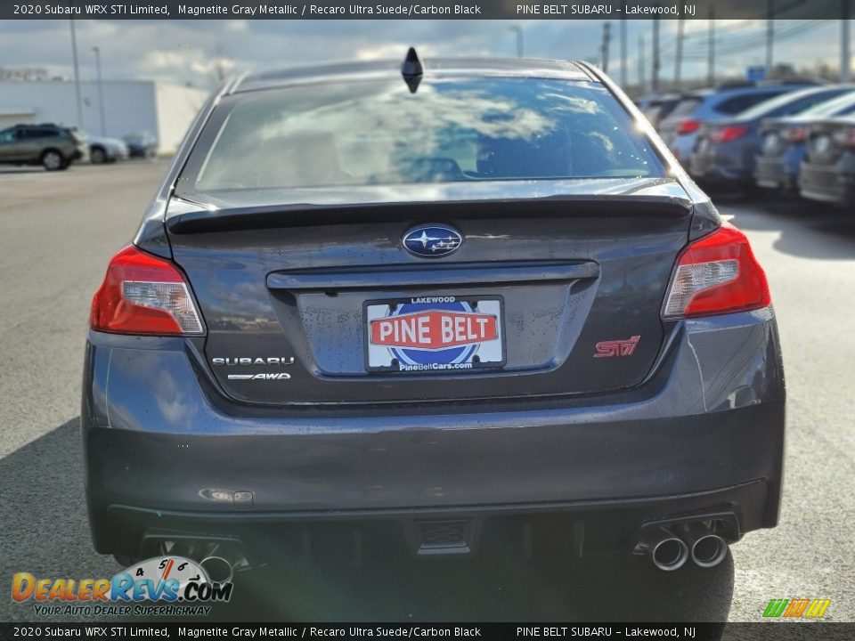 2020 Subaru WRX STI Limited Magnetite Gray Metallic / Recaro Ultra Suede/Carbon Black Photo #7