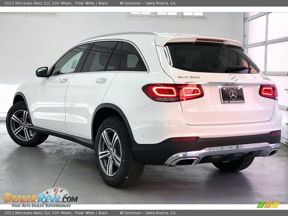 2021 Mercedes-Benz GLC 300 4Matic Polar White / Black Photo #2