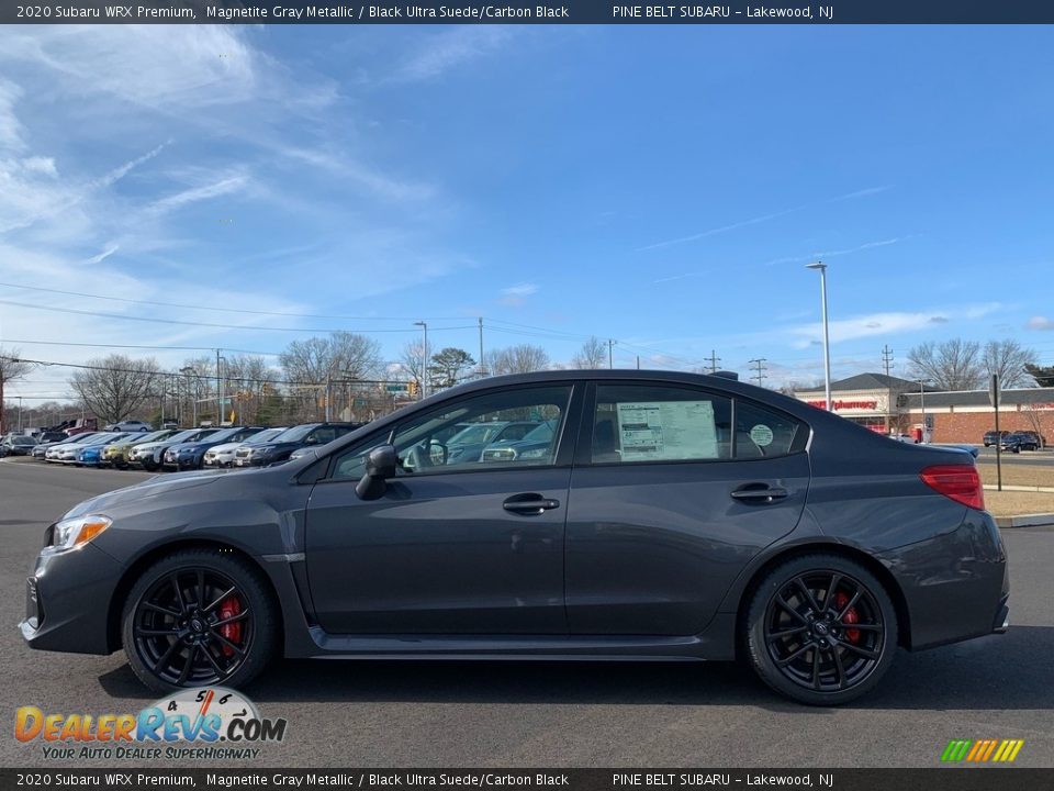 2020 Subaru WRX Premium Magnetite Gray Metallic / Black Ultra Suede/Carbon Black Photo #4