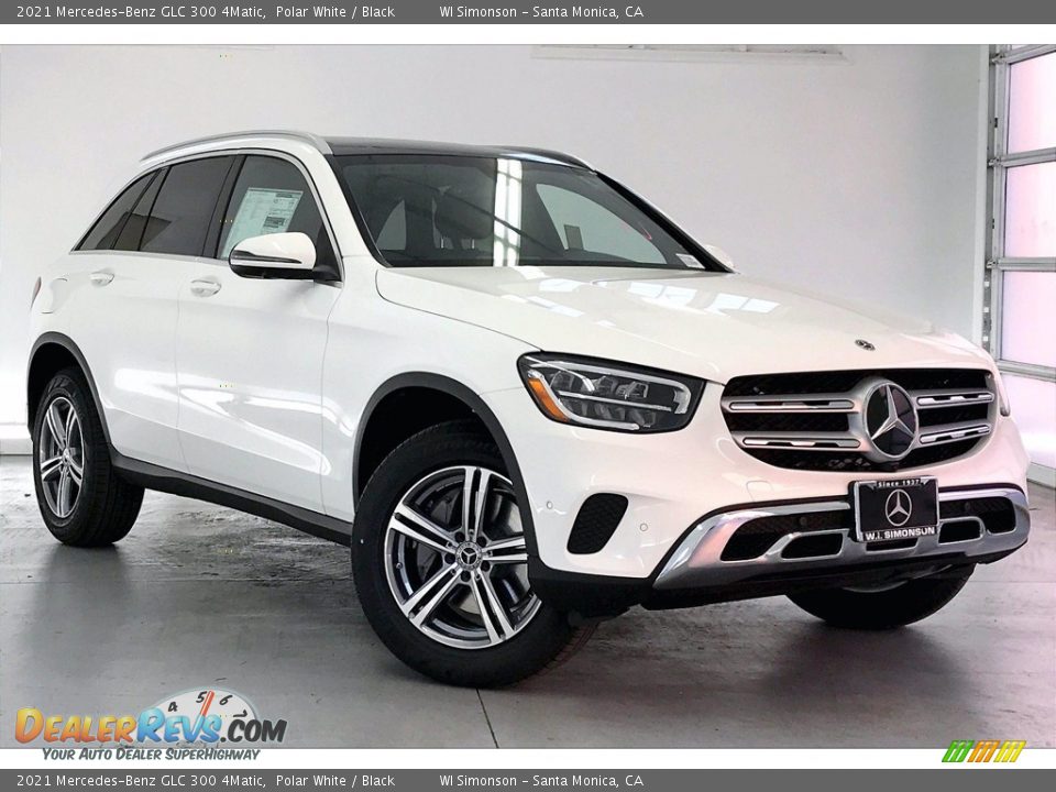 2021 Mercedes-Benz GLC 300 4Matic Polar White / Black Photo #10