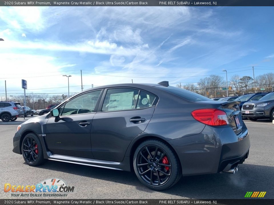 2020 Subaru WRX Premium Magnetite Gray Metallic / Black Ultra Suede/Carbon Black Photo #6