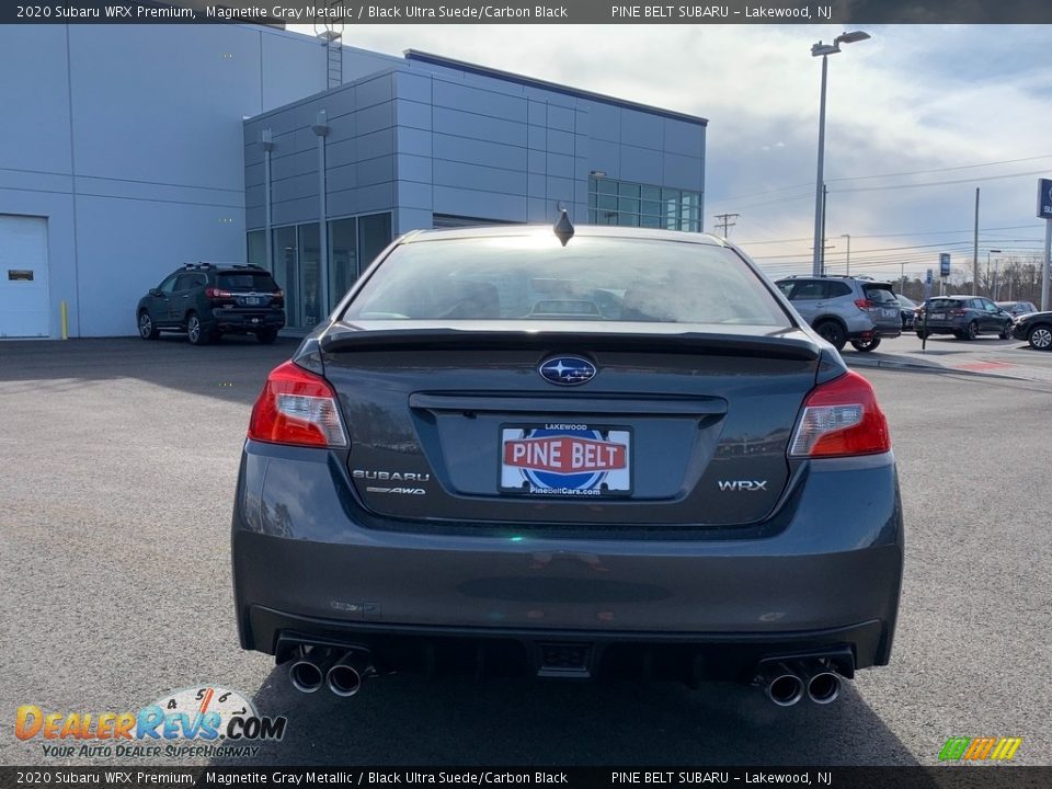 2020 Subaru WRX Premium Magnetite Gray Metallic / Black Ultra Suede/Carbon Black Photo #7