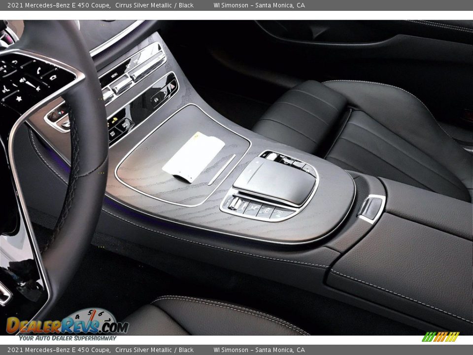 2021 Mercedes-Benz E 450 Coupe Cirrus Silver Metallic / Black Photo #7