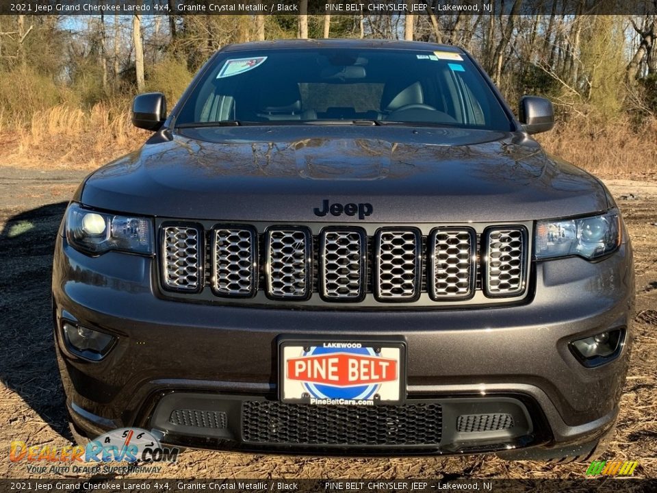 2021 Jeep Grand Cherokee Laredo 4x4 Granite Crystal Metallic / Black Photo #3