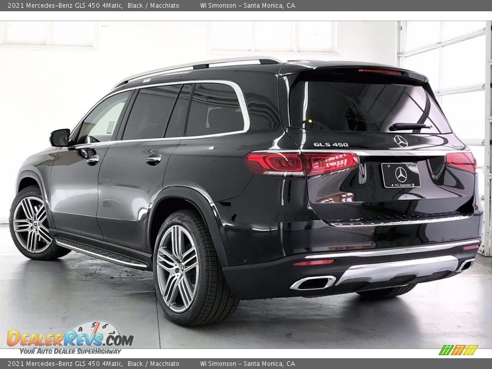 2021 Mercedes-Benz GLS 450 4Matic Black / Macchiato Photo #2