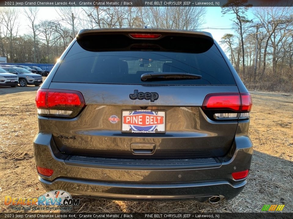 2021 Jeep Grand Cherokee Laredo 4x4 Granite Crystal Metallic / Black Photo #7