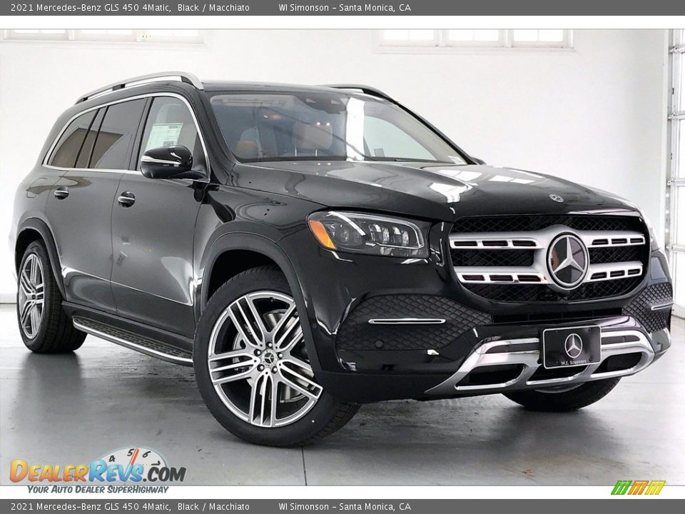 2021 Mercedes-Benz GLS 450 4Matic Black / Macchiato Photo #12