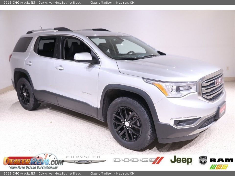 2018 GMC Acadia SLT Quicksilver Metallic / Jet Black Photo #1