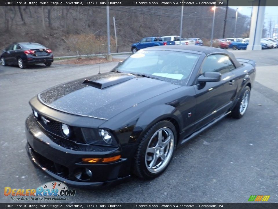 Front 3/4 View of 2006 Ford Mustang Roush Stage 2 Convertible Photo #6