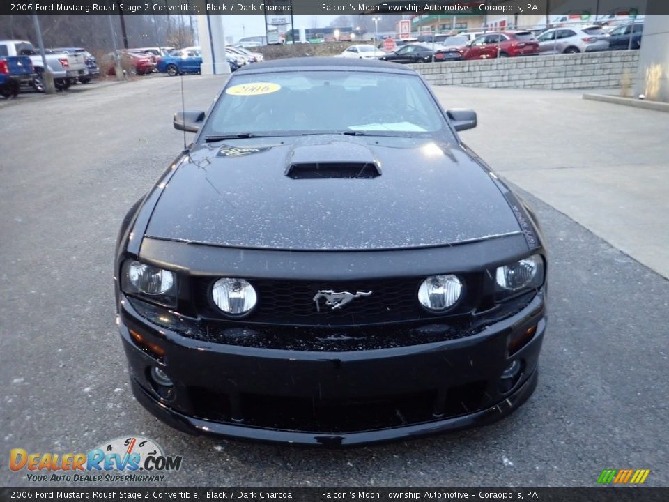 2006 Ford Mustang Roush Stage 2 Convertible Black / Dark Charcoal Photo #7