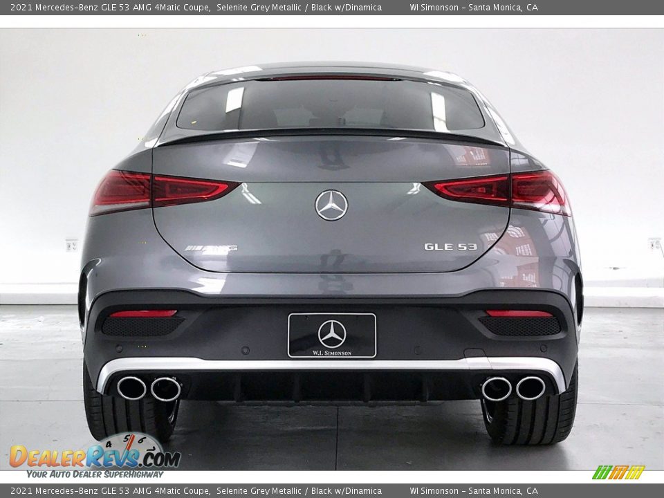 2021 Mercedes-Benz GLE 53 AMG 4Matic Coupe Selenite Grey Metallic / Black w/Dinamica Photo #3