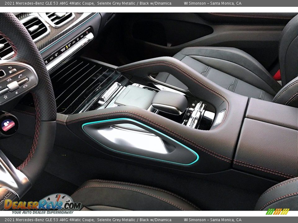 2021 Mercedes-Benz GLE 53 AMG 4Matic Coupe Selenite Grey Metallic / Black w/Dinamica Photo #7