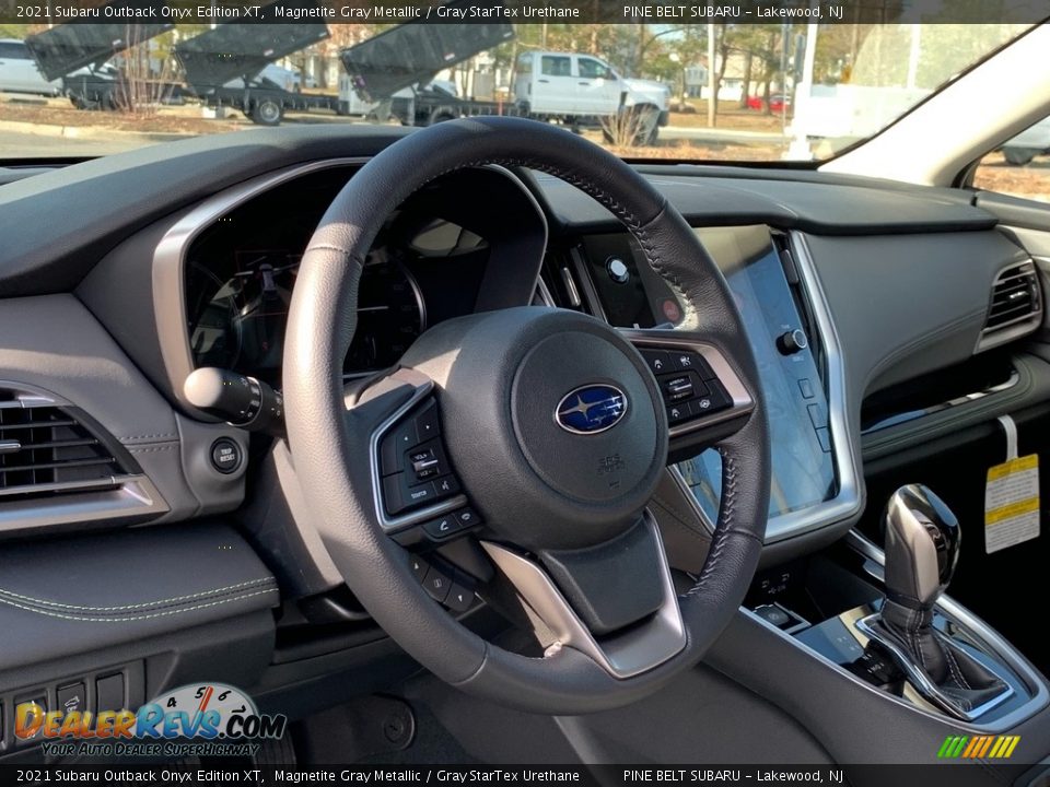 2021 Subaru Outback Onyx Edition XT Magnetite Gray Metallic / Gray StarTex Urethane Photo #12