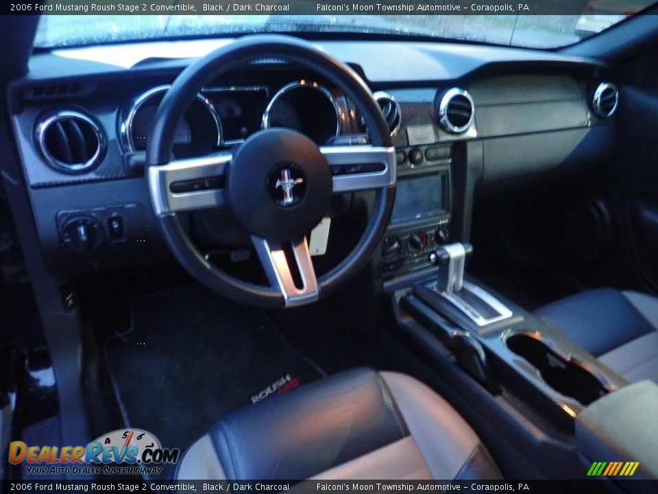 Front Seat of 2006 Ford Mustang Roush Stage 2 Convertible Photo #15