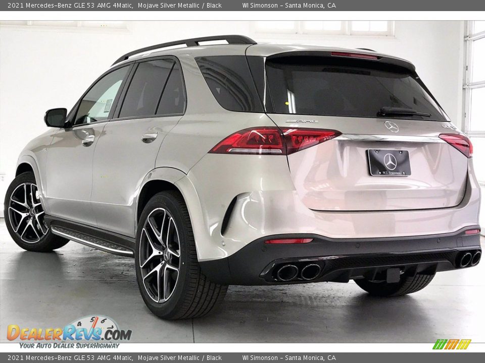 2021 Mercedes-Benz GLE 53 AMG 4Matic Mojave Silver Metallic / Black Photo #2