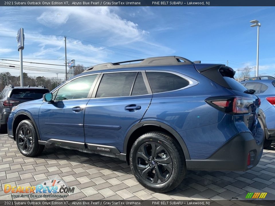 2021 Subaru Outback Onyx Edition XT Abyss Blue Pearl / Gray StarTex Urethane Photo #6