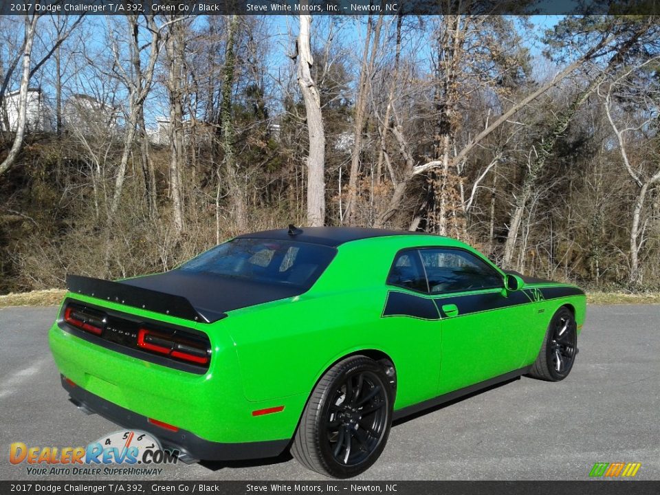 2017 Dodge Challenger T/A 392 Green Go / Black Photo #6