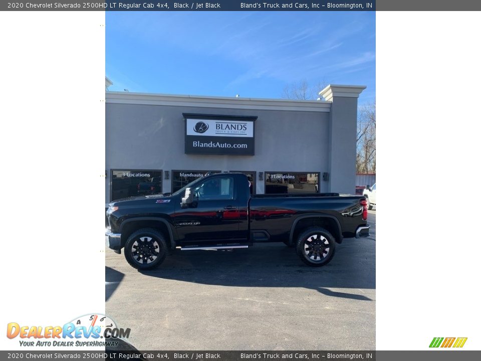 2020 Chevrolet Silverado 2500HD LT Regular Cab 4x4 Black / Jet Black Photo #1