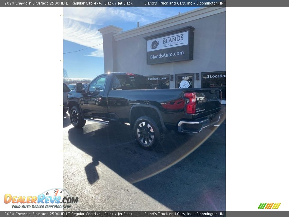 2020 Chevrolet Silverado 2500HD LT Regular Cab 4x4 Black / Jet Black Photo #3