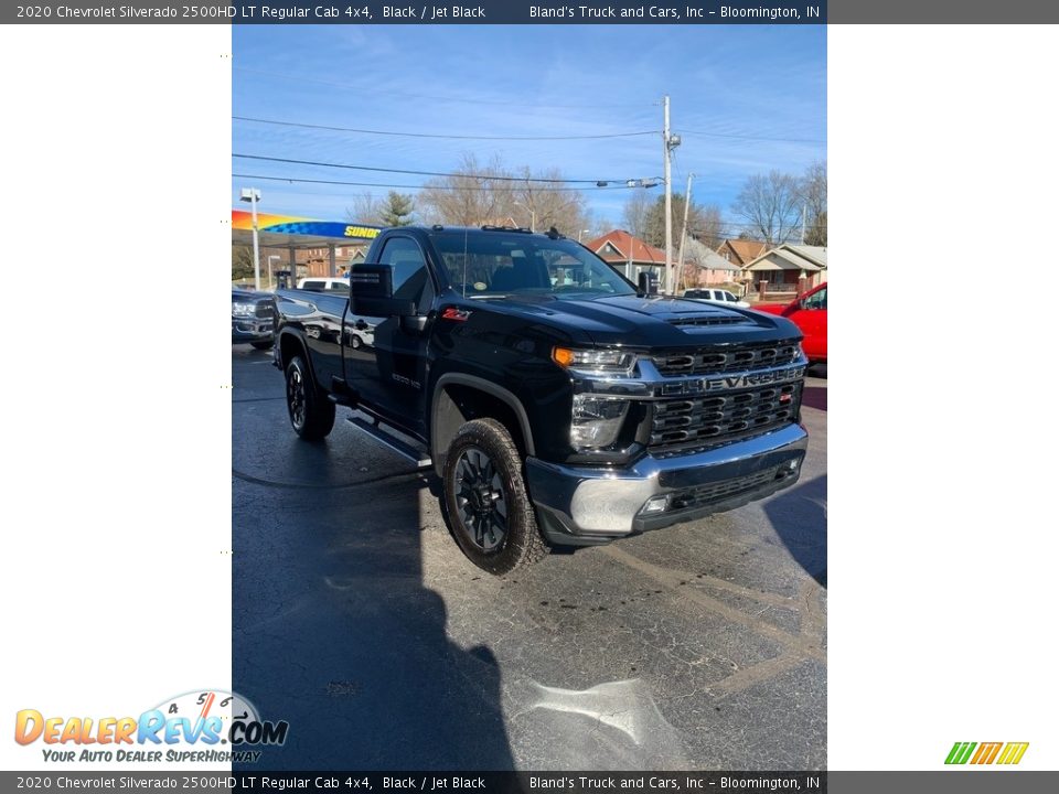 2020 Chevrolet Silverado 2500HD LT Regular Cab 4x4 Black / Jet Black Photo #5