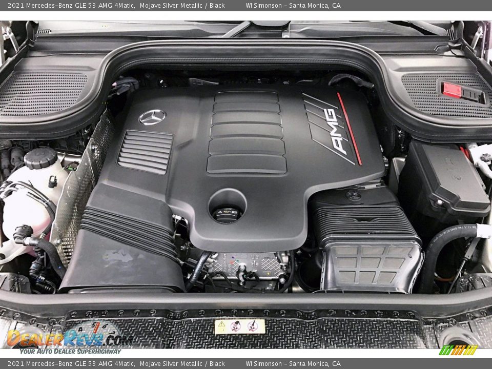 2021 Mercedes-Benz GLE 53 AMG 4Matic 3.0 Liter Turbocharged DOHC 24-Valve VVT Inline 6 Cylinder Engine Photo #8