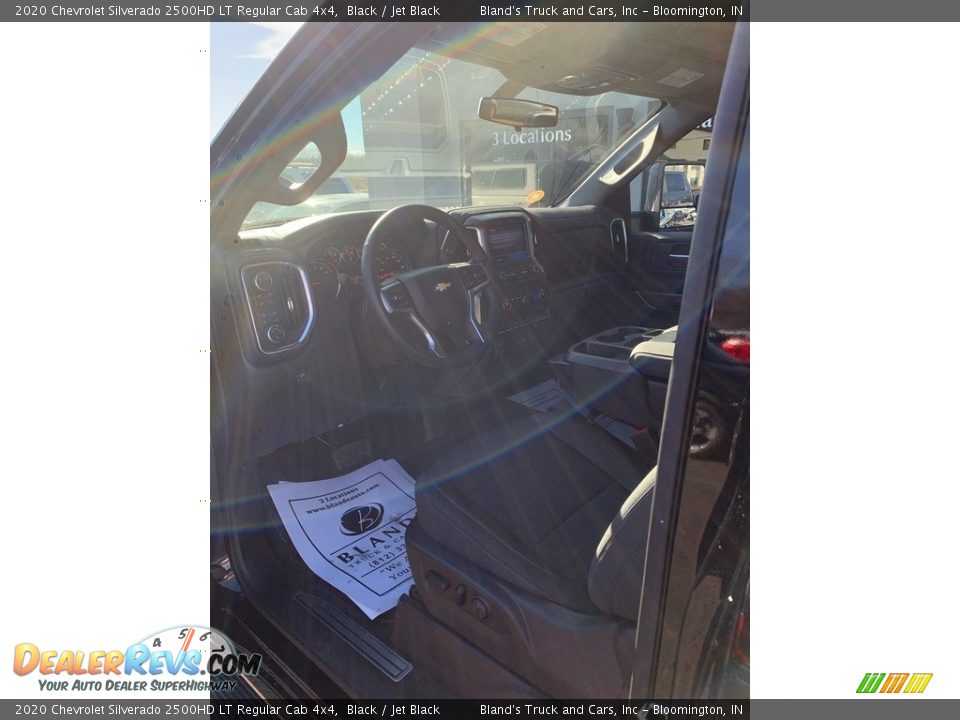 2020 Chevrolet Silverado 2500HD LT Regular Cab 4x4 Black / Jet Black Photo #7