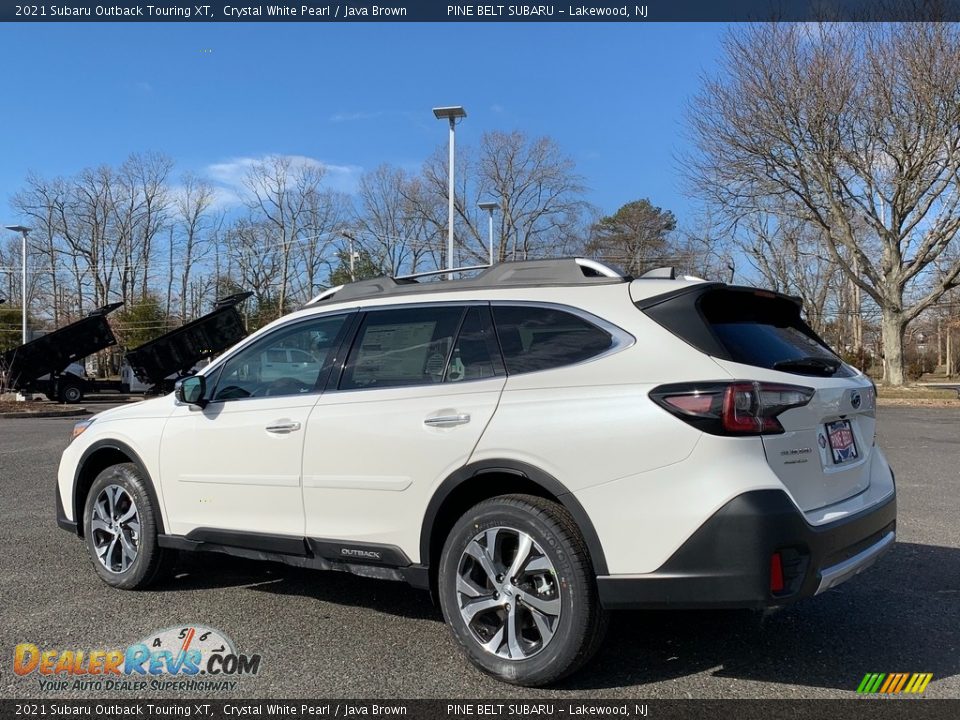 2021 Subaru Outback Touring XT Crystal White Pearl / Java Brown Photo #6