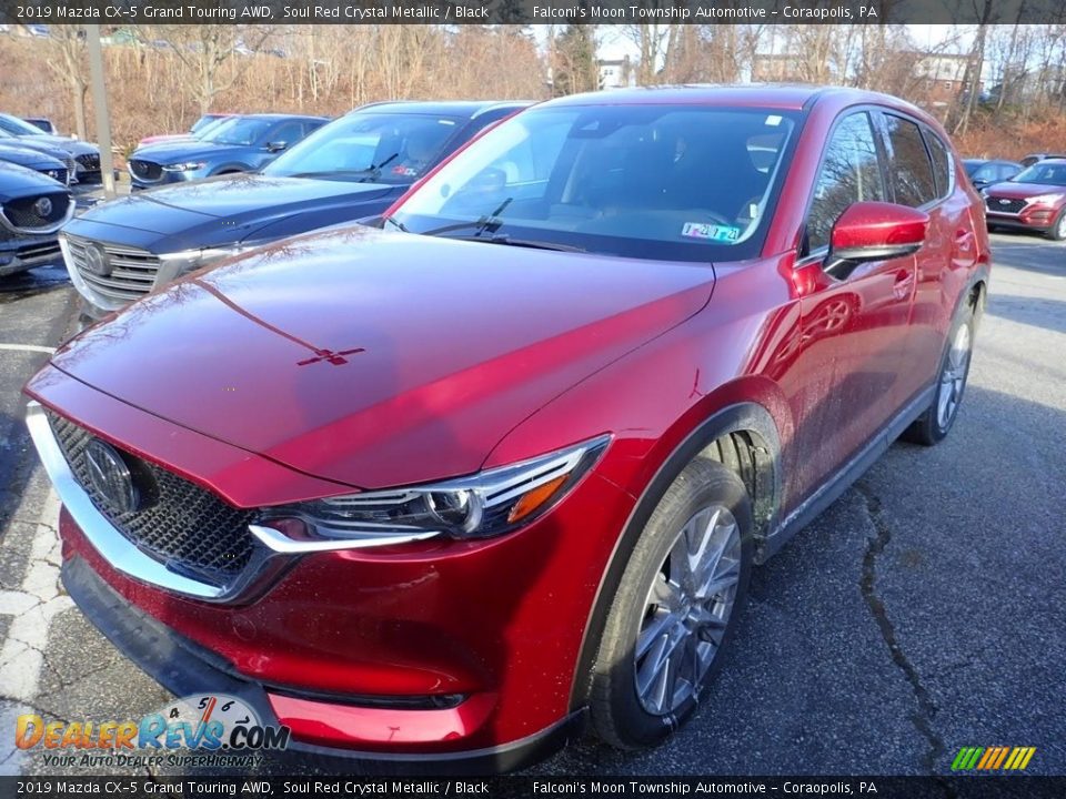2019 Mazda CX-5 Grand Touring AWD Soul Red Crystal Metallic / Black Photo #1