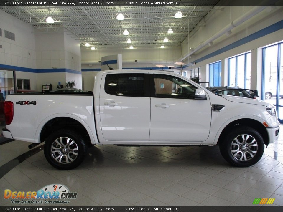 2020 Ford Ranger Lariat SuperCrew 4x4 Oxford White / Ebony Photo #4
