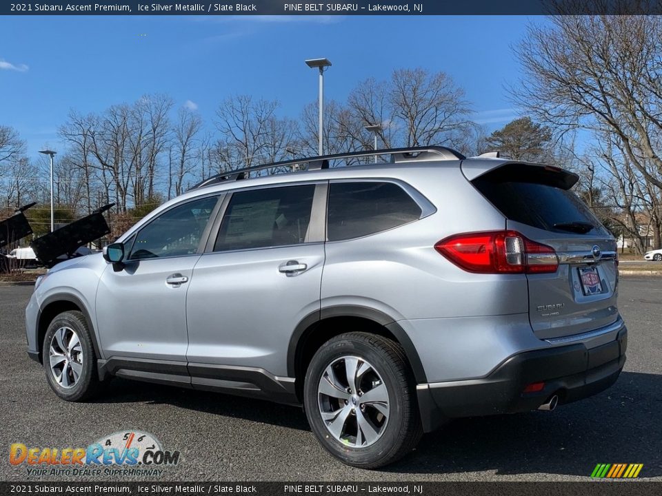 2021 Subaru Ascent Premium Ice Silver Metallic / Slate Black Photo #6