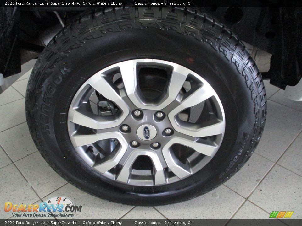 2020 Ford Ranger Lariat SuperCrew 4x4 Oxford White / Ebony Photo #6