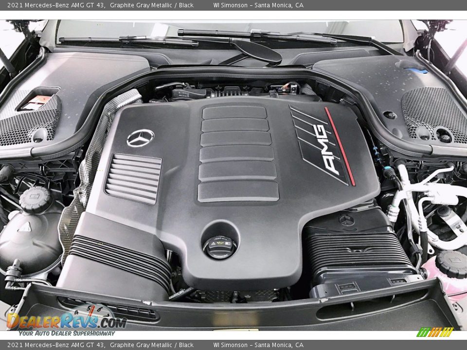 2021 Mercedes-Benz AMG GT 43 3.0 Liter AMG Twin-Scroll Turbocharged DOHC 24-Valve VVT Inline 6 Cylinder Engine Photo #8