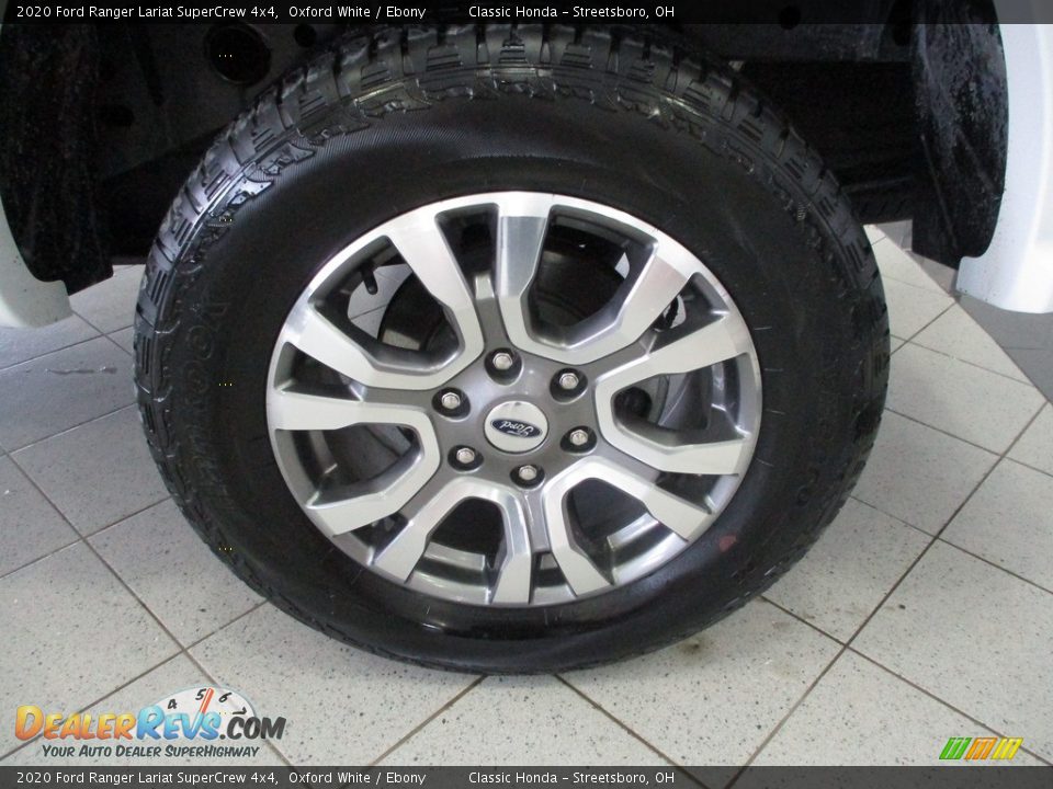 2020 Ford Ranger Lariat SuperCrew 4x4 Oxford White / Ebony Photo #11