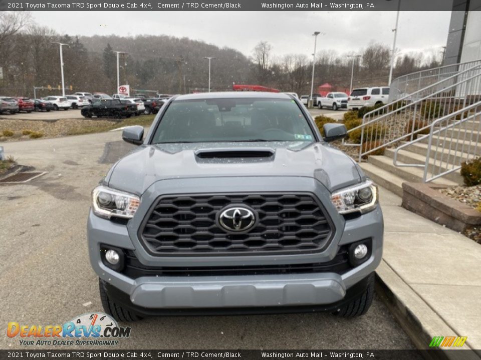 2021 Toyota Tacoma TRD Sport Double Cab 4x4 Cement / TRD Cement/Black Photo #11