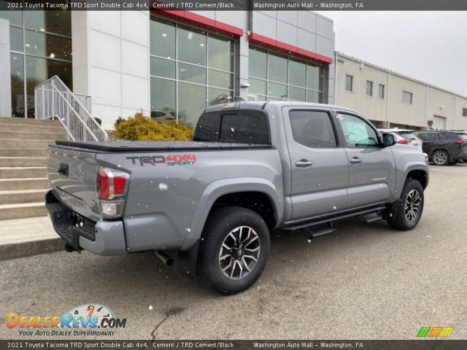 2021 Toyota Tacoma TRD Sport Double Cab 4x4 Cement / TRD Cement/Black Photo #13
