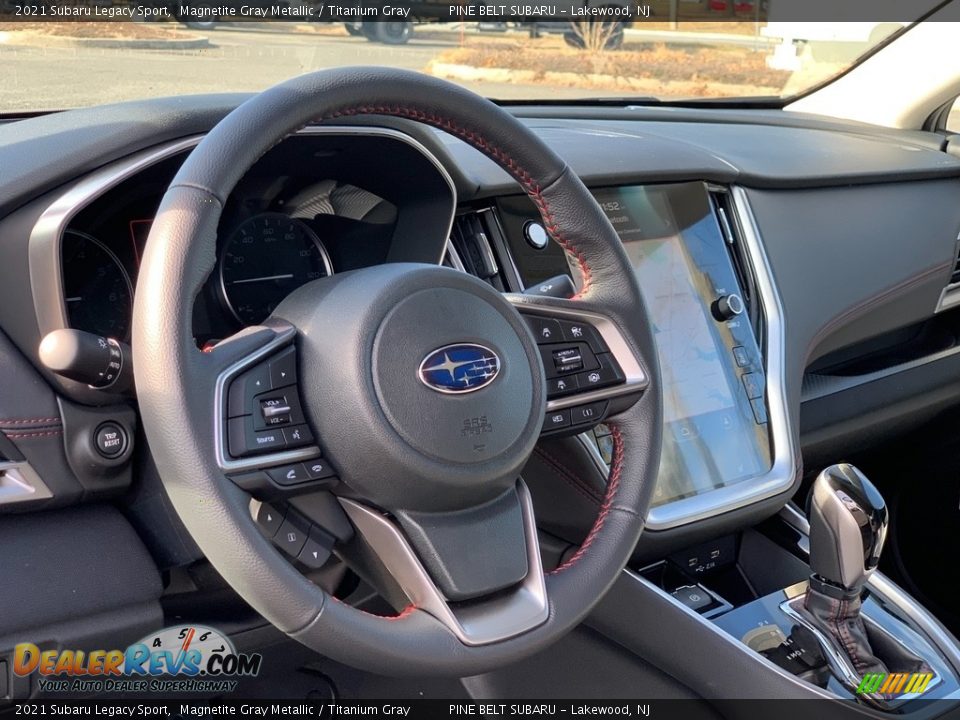 2021 Subaru Legacy Sport Magnetite Gray Metallic / Titanium Gray Photo #12